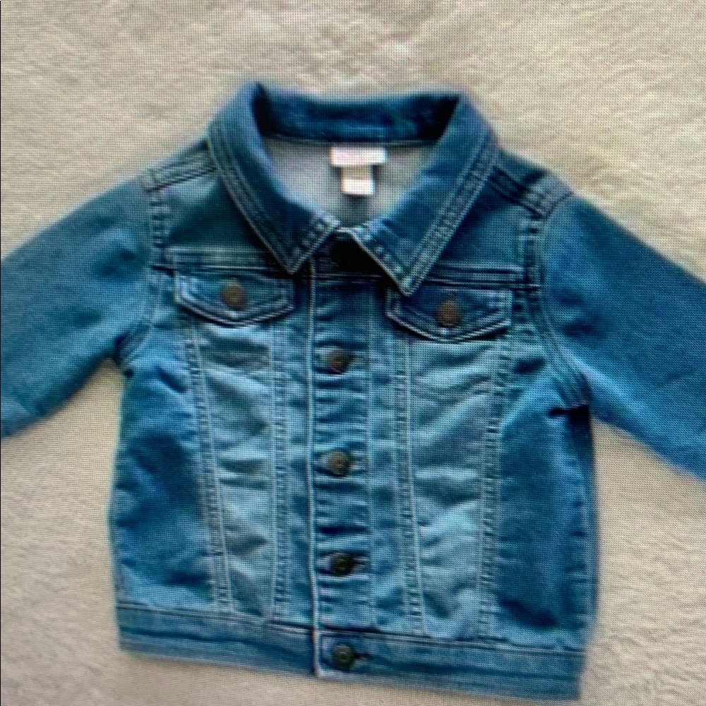 Children's Denim Jacket - Classic Blue